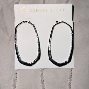Large earrings
